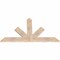 Ekena Millwork Saratoga Smooth Timber Gable Bracket, Douglas Fir, 60"W x 35"H x 1 1/2"D x 5 1/2"F, 14/12 Pitch GBW060X35X0206SAR00SDF - alternate 3
